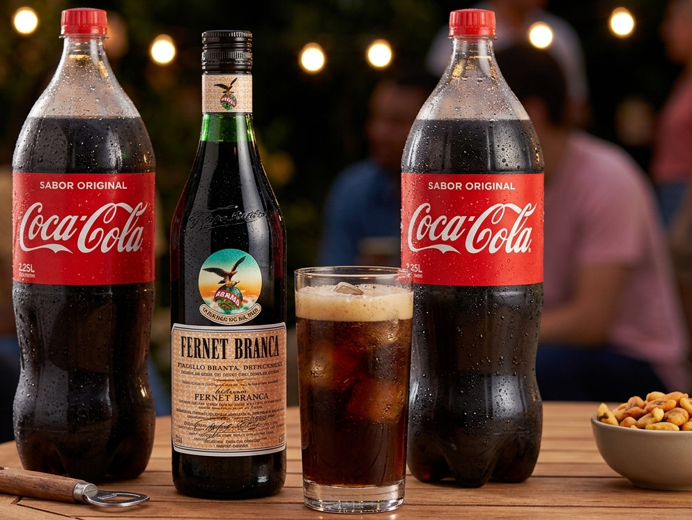 Fernet 750 + 2 coca 2.5