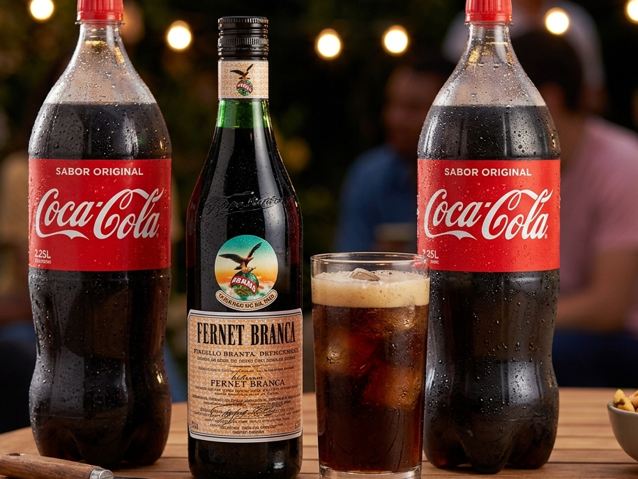 Fernet 1 Litro+ 2 coca 2.5