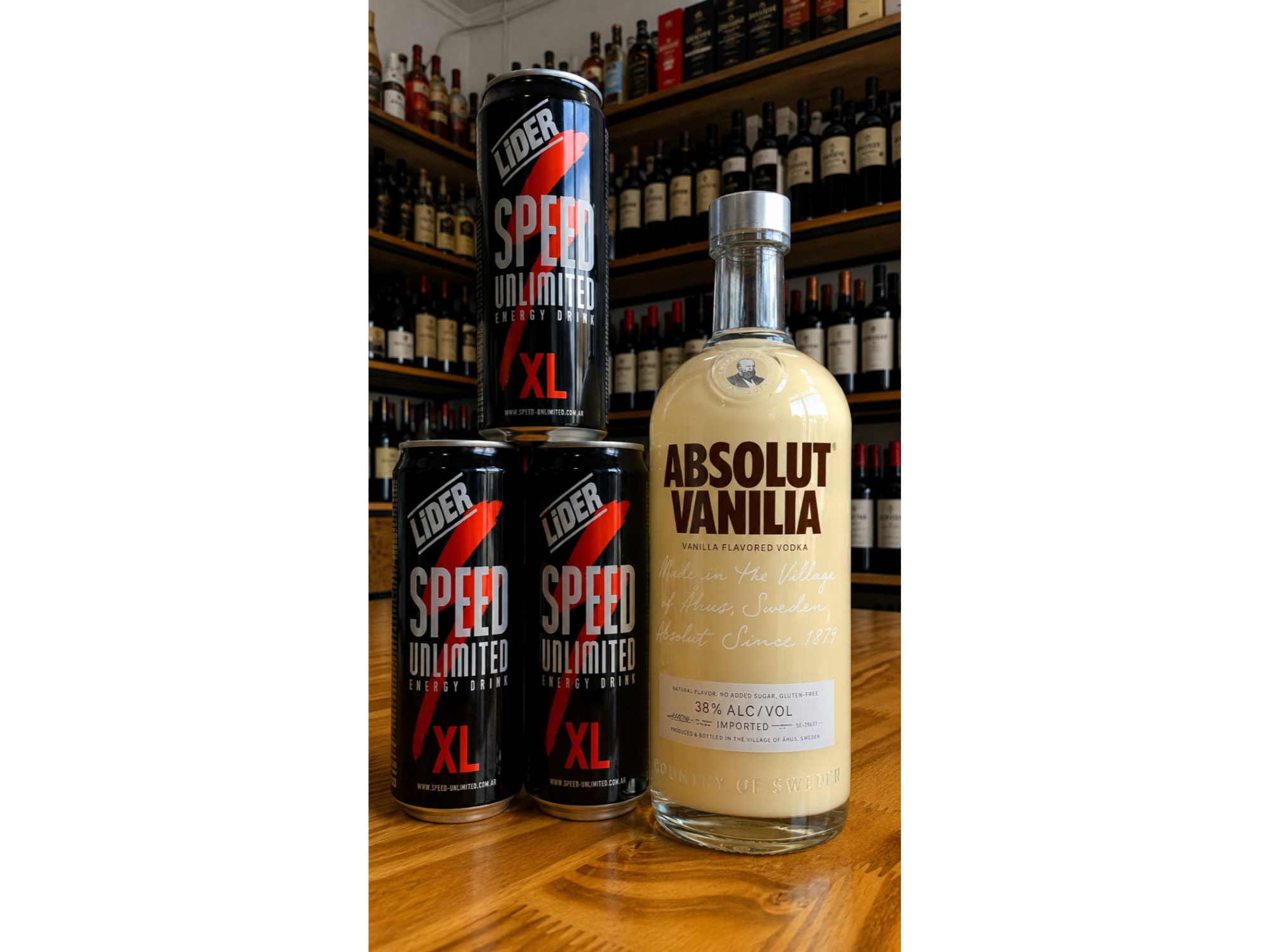 Absolut Vainilla + 3 Speed XL