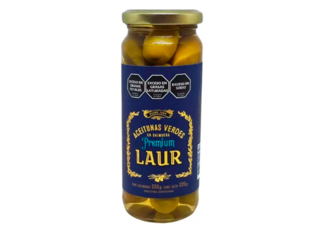 ACEITUNAS VERDES GOURMET LAUR (320 gr)
