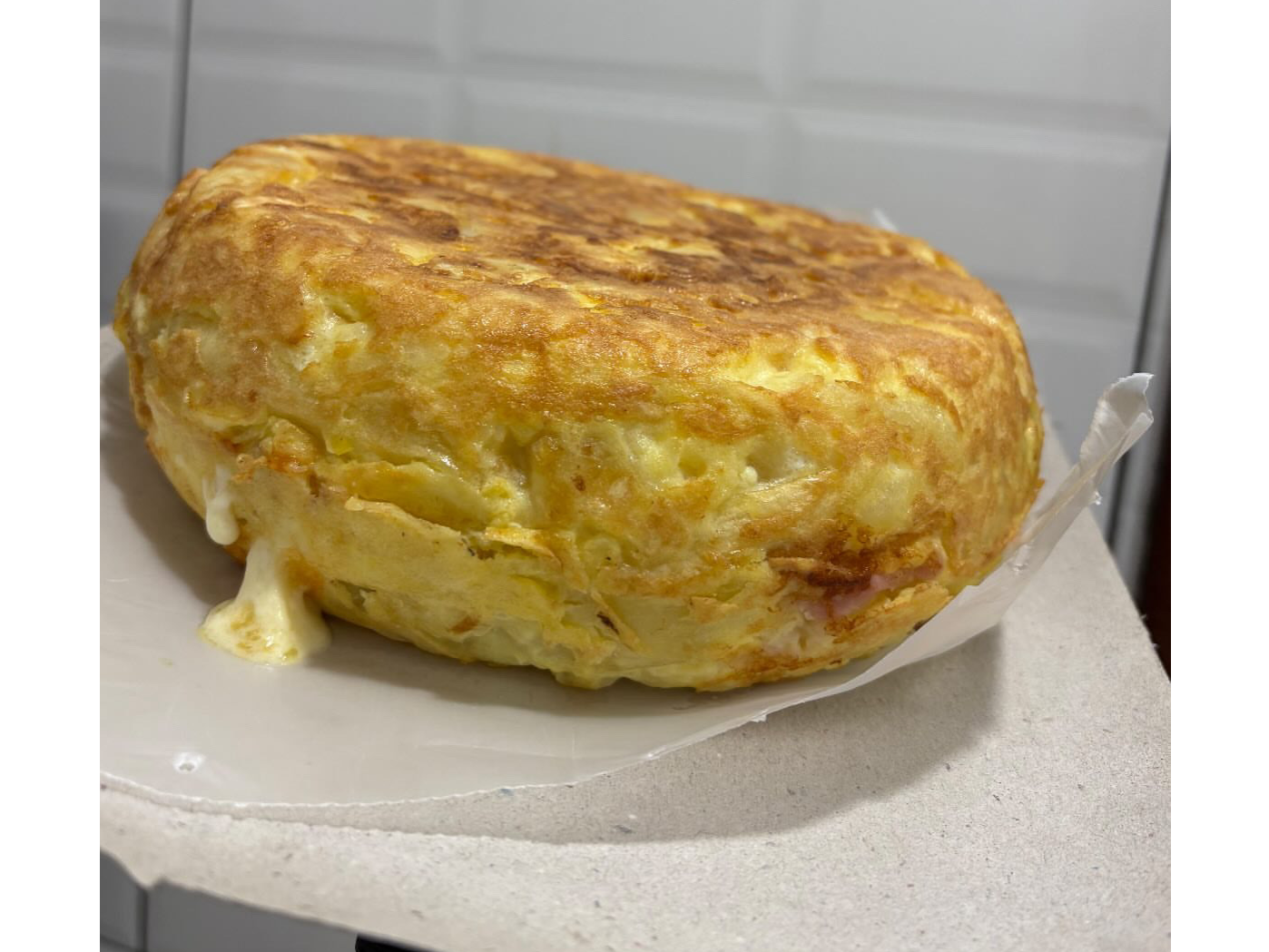 TORTILLA DE PAPA RELLENA