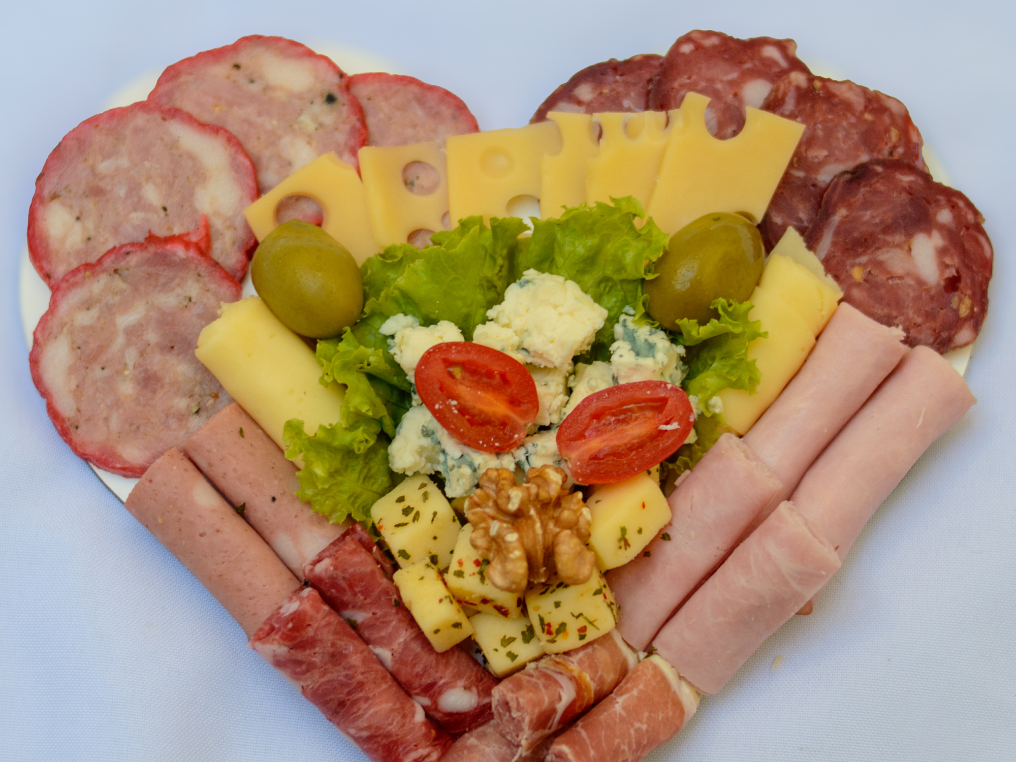 Picada Corazon Para 1 persona