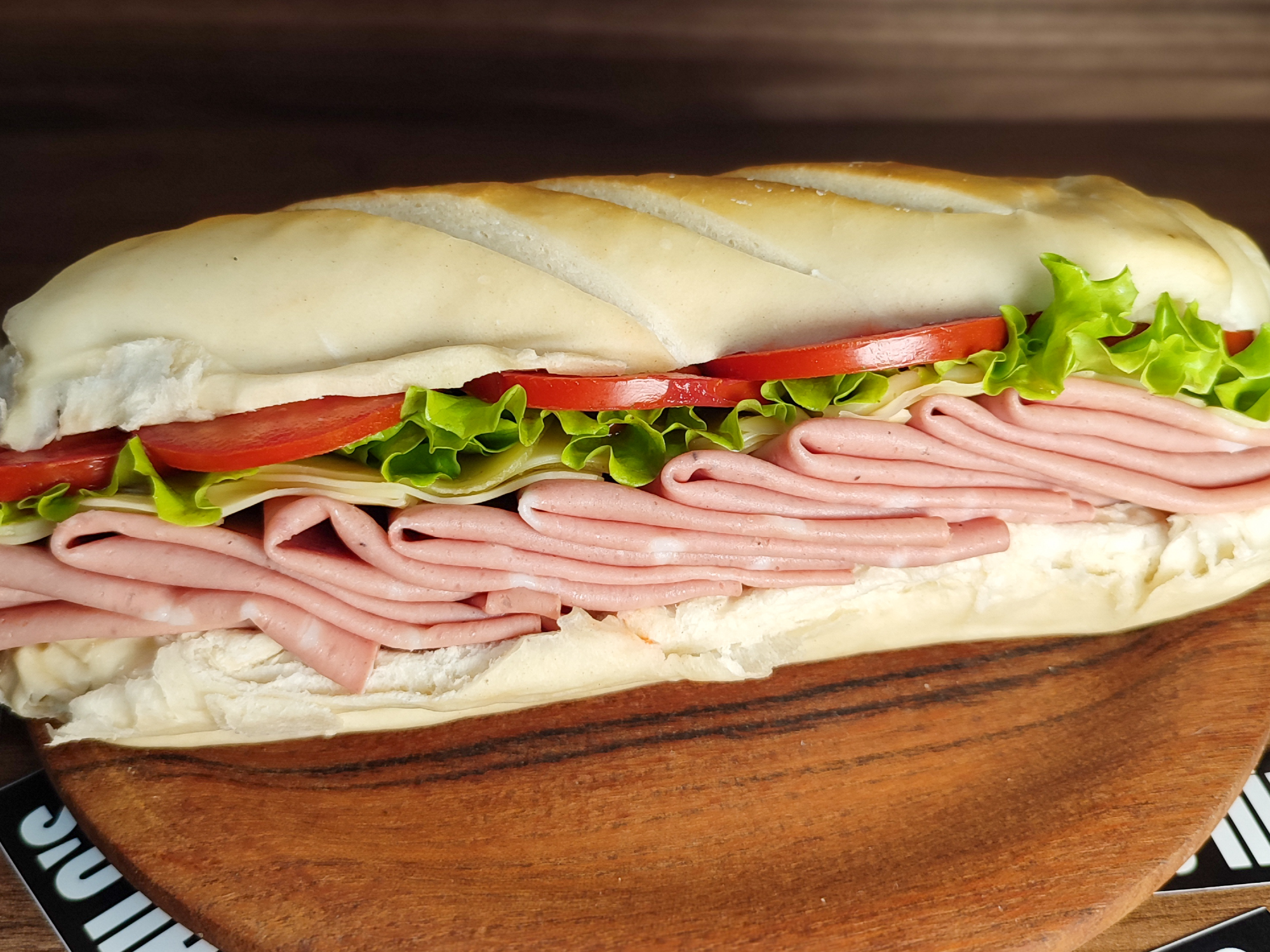 Sándwich XL de Mortadela