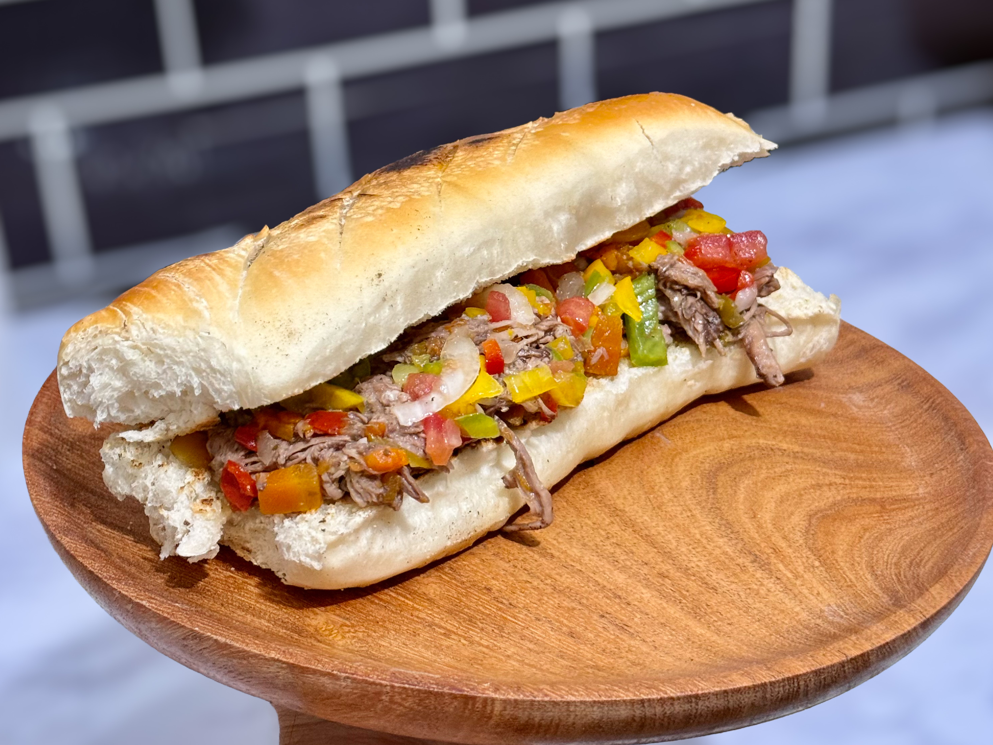 Sándwich de Bondiola Desmenuzada + Criolla