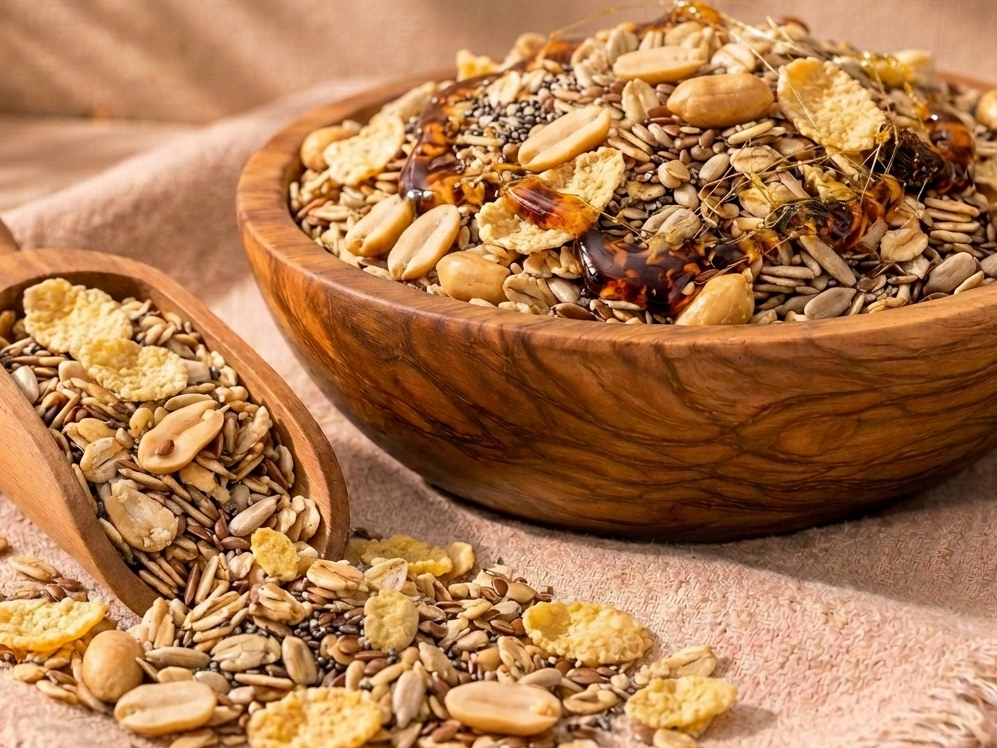 Granola clásica sin pasas de uva