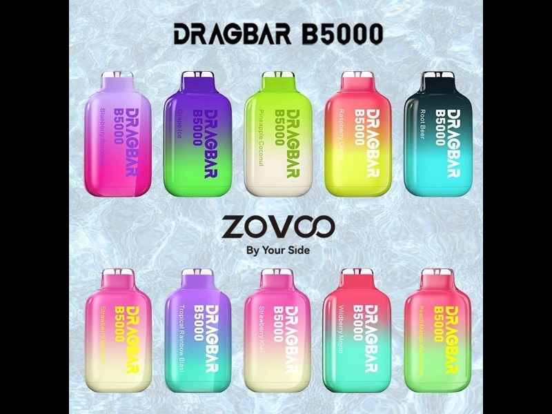 *** PROMO *** VOOPOO DRAGBAR 5000 PUFFS 5% C/ PIN DE CARGA