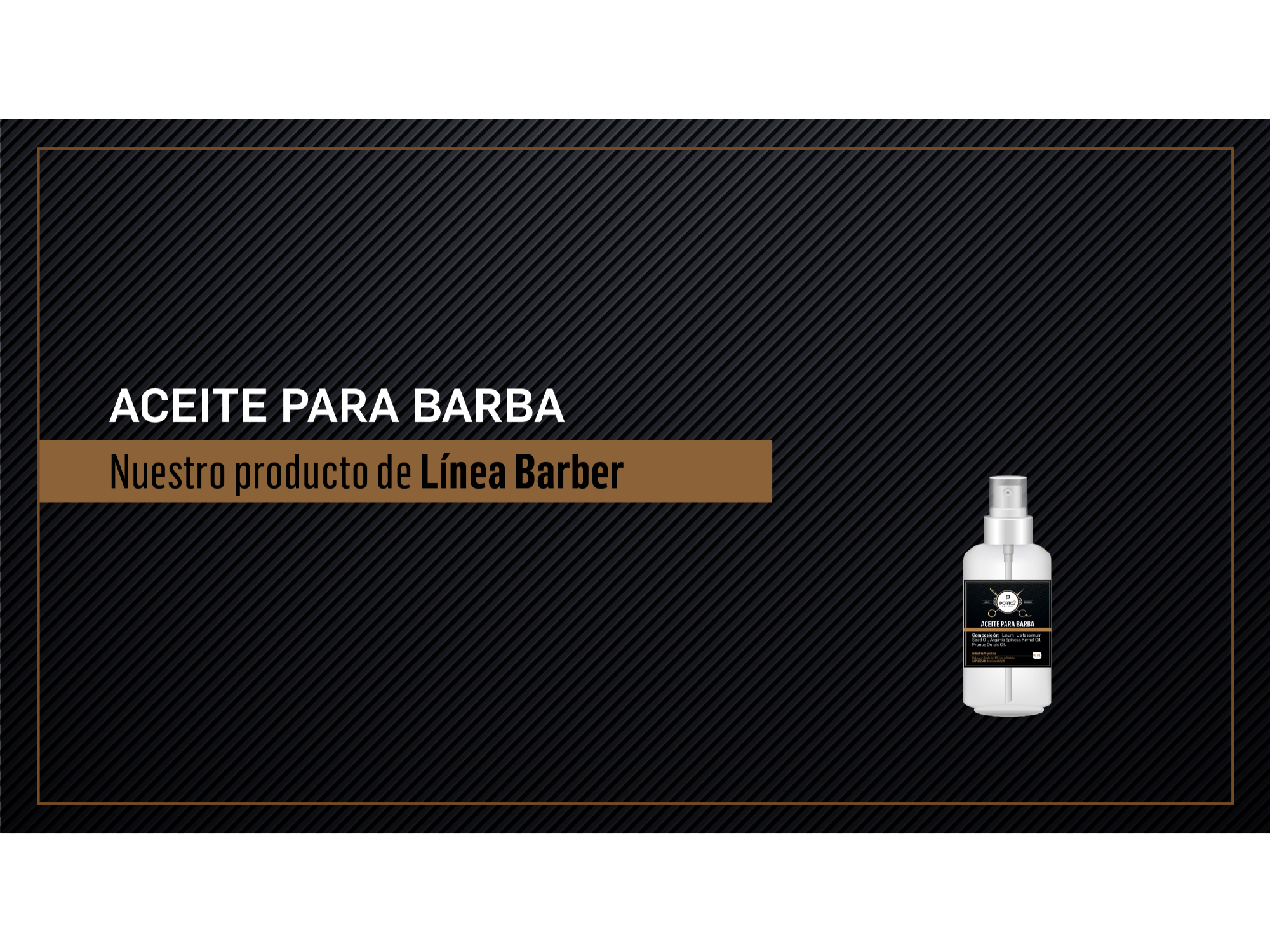 Aceite para barba 60 ml