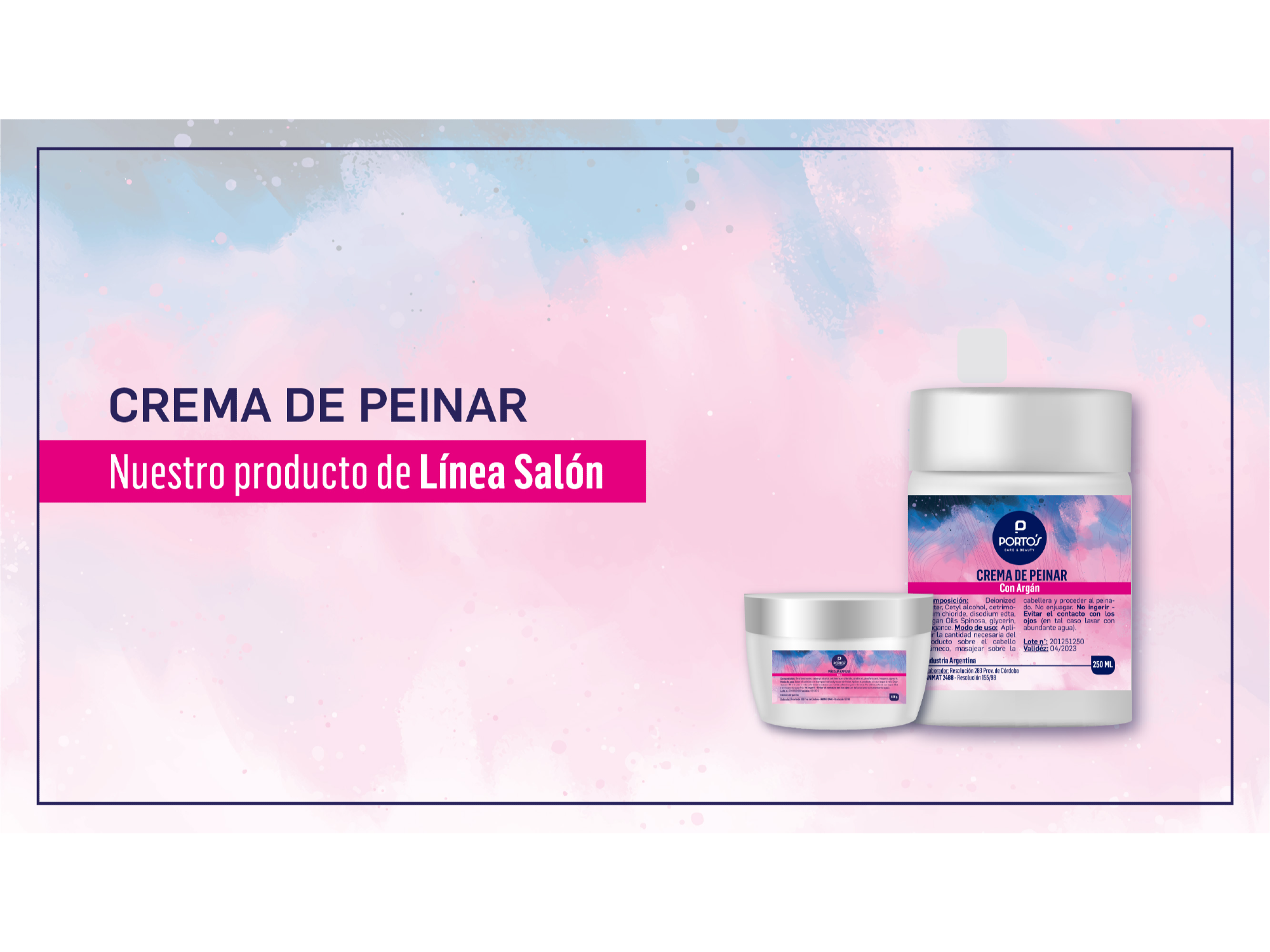 Crema para peinar Argán