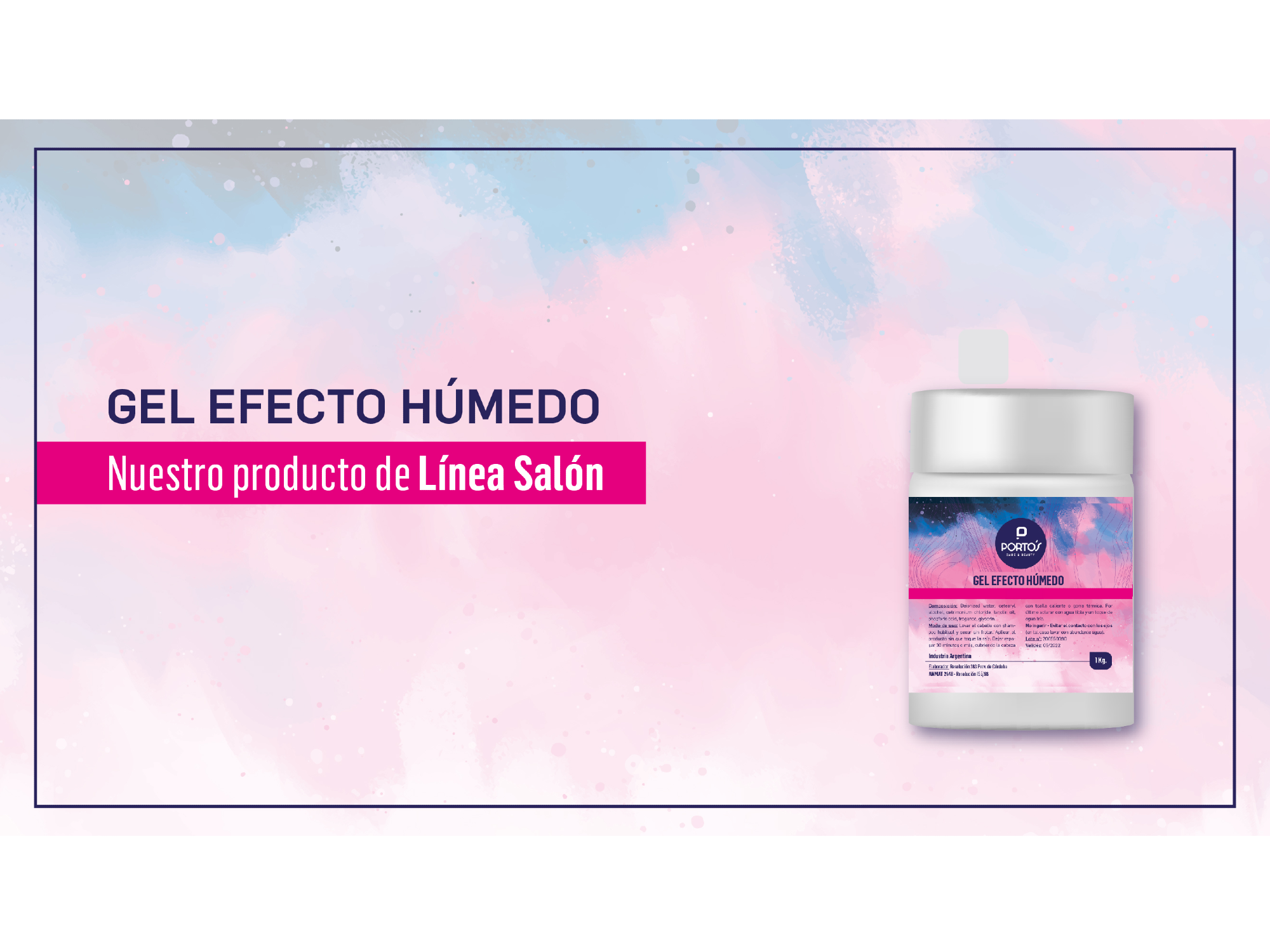 Gel efecto Húmedo 1kilo