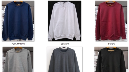 Buzo algodon frisa invisible