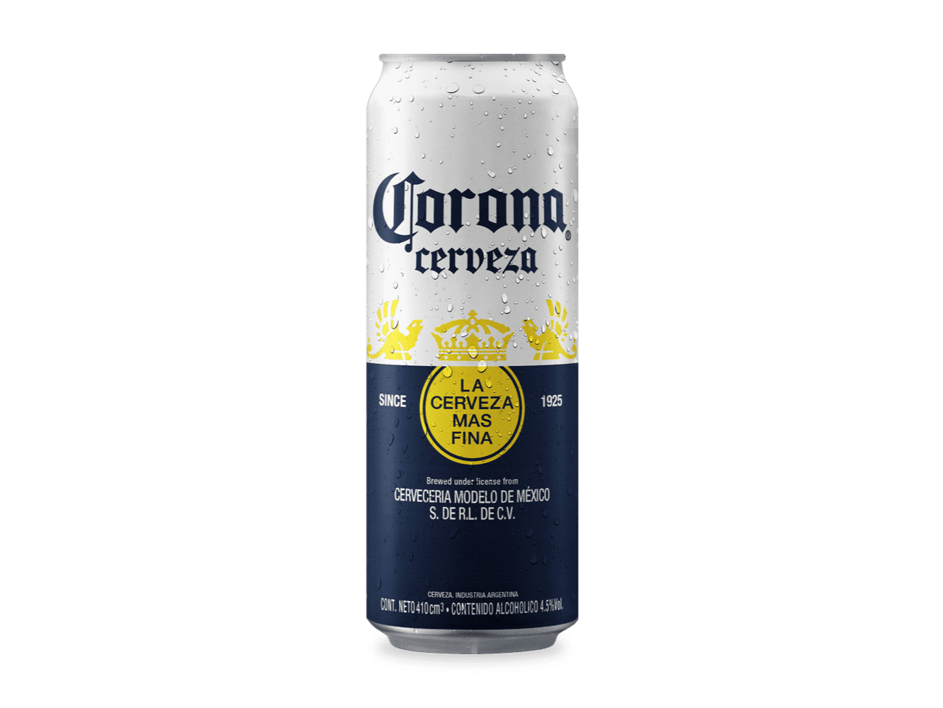 CERVEZA CORONA LATA