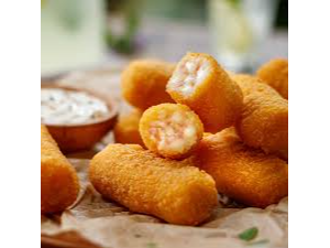 CROQUETA DE PAPA CON JAMON Y QUESO