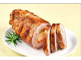 ARROLLADO DE POLLO CON ROQUEFORT de POLLERIA ROSITA