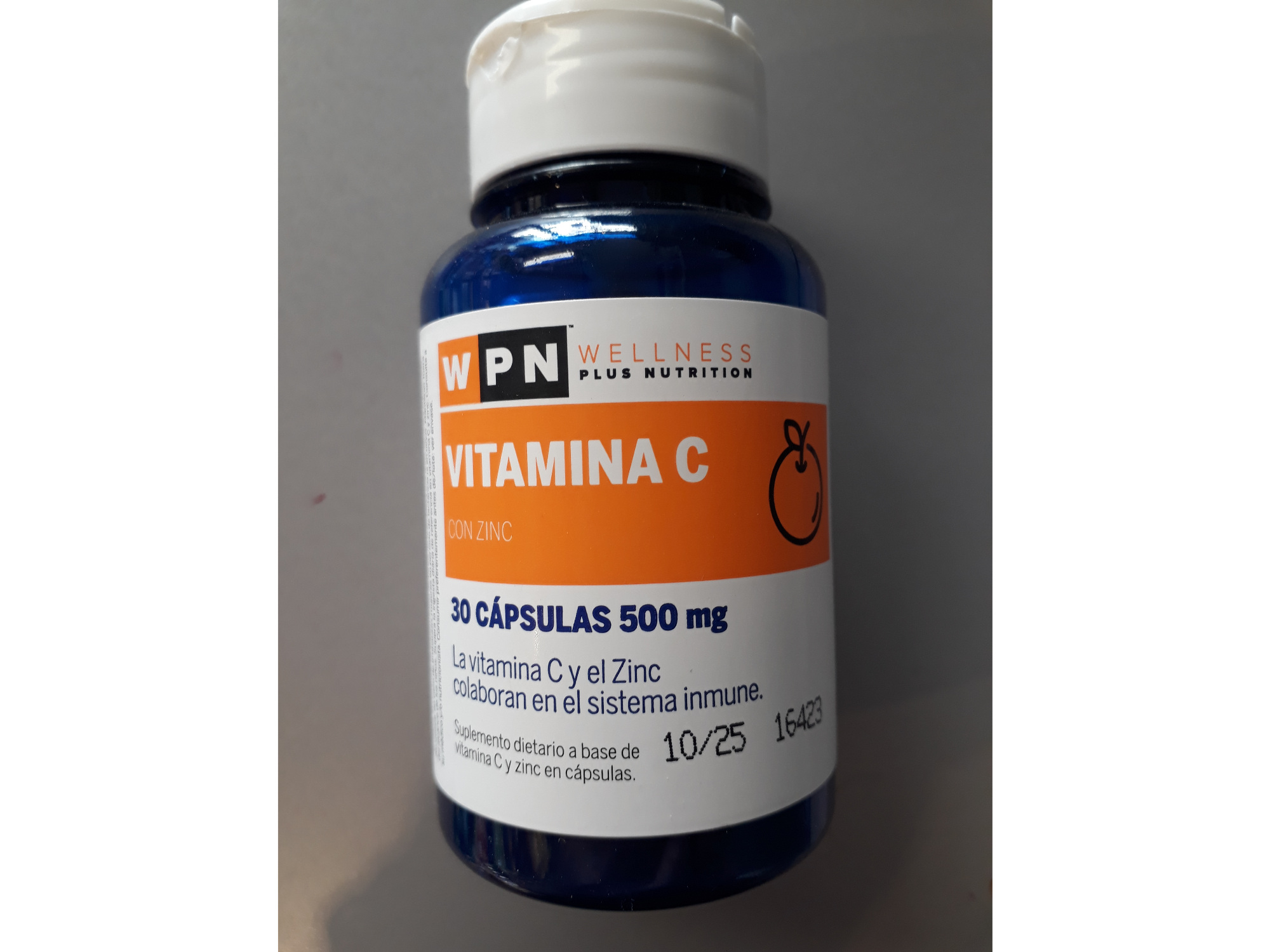 VITAMINA C WPN 30 CÁPS 500 MG