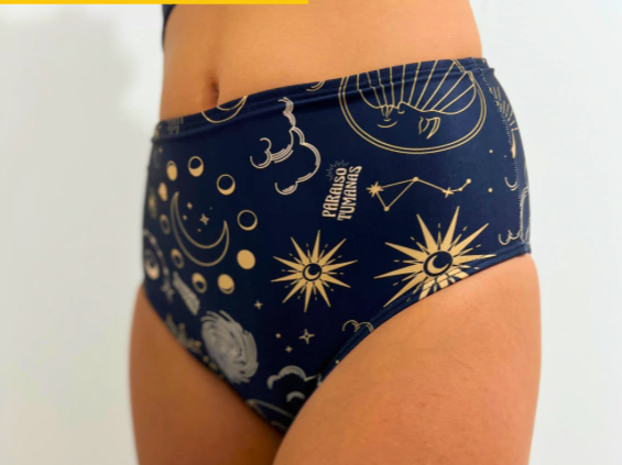 Bombacha Alta Playera Línea Paraíso