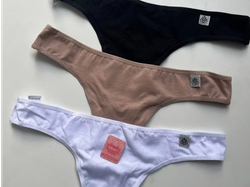 Pack x 3 colaless de algodon y lycra.