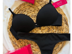 Corpiño Triángulo c/taza soft sin push up y Colaless