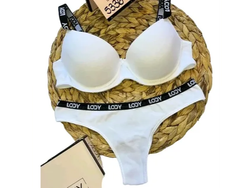 Conjunto Soft Push C- Base Y Less Algodon Lycra Lody