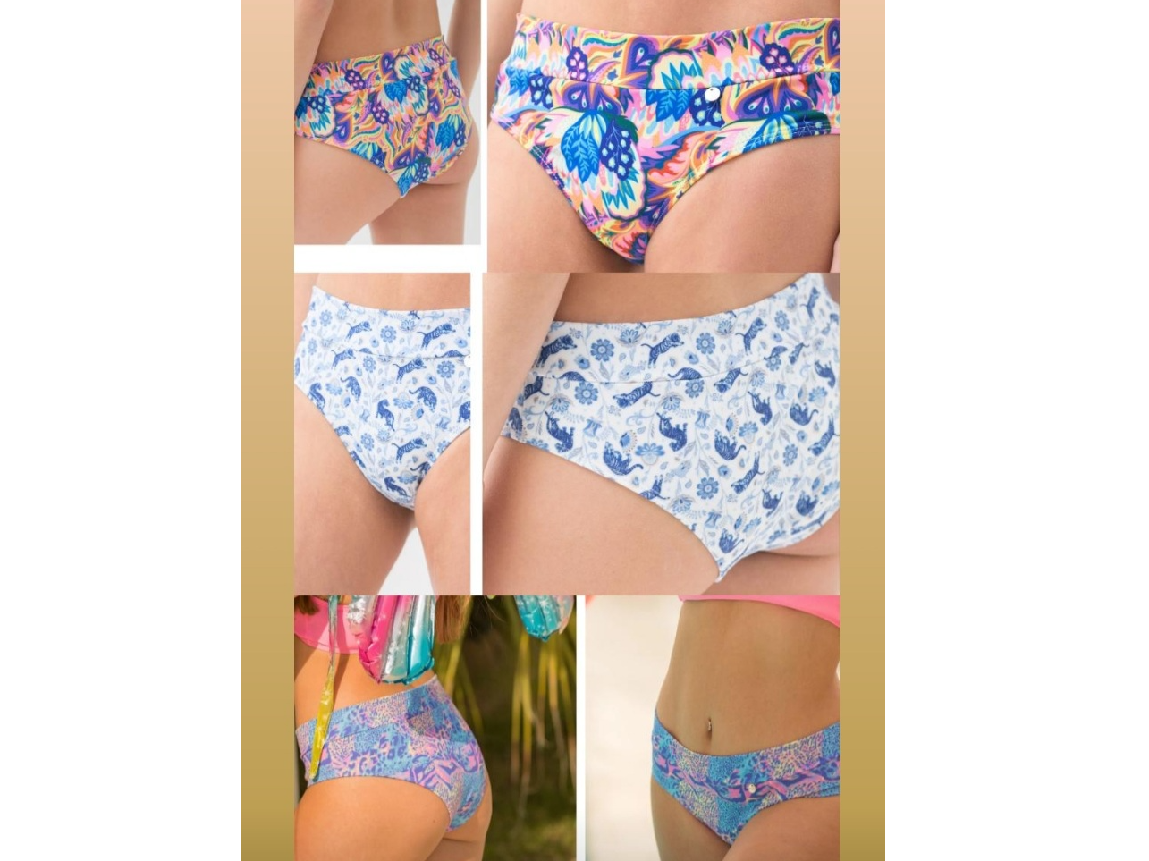 Vedetina c/cintura (Bikini) Línea Juanitas.