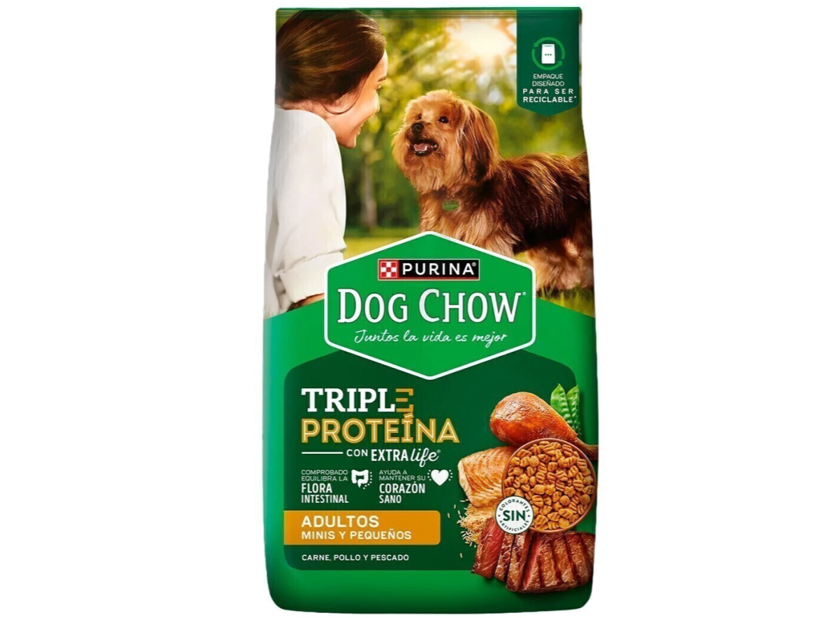 Dog Chow Perro Adulto Raza Pequeña [Triple Proteína] x 20kg