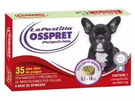 Comprimido Osspret para perros