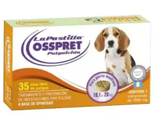 Comprimido Osspret para perros