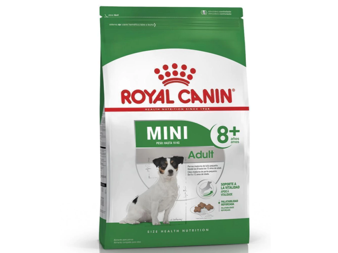 Royal Canin Mini Perro Adulto +8 Años x 3kg