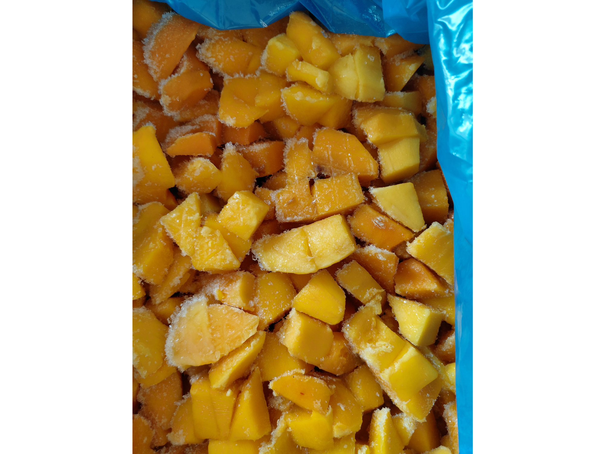 Mango  en cubos