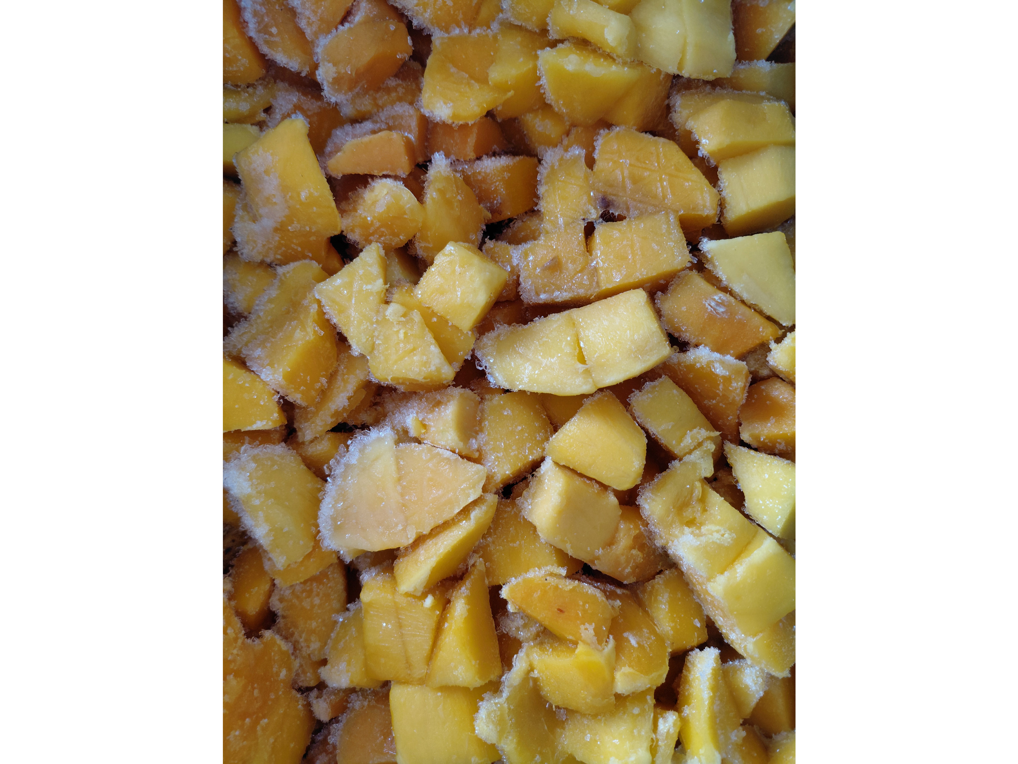 Mango en trozos