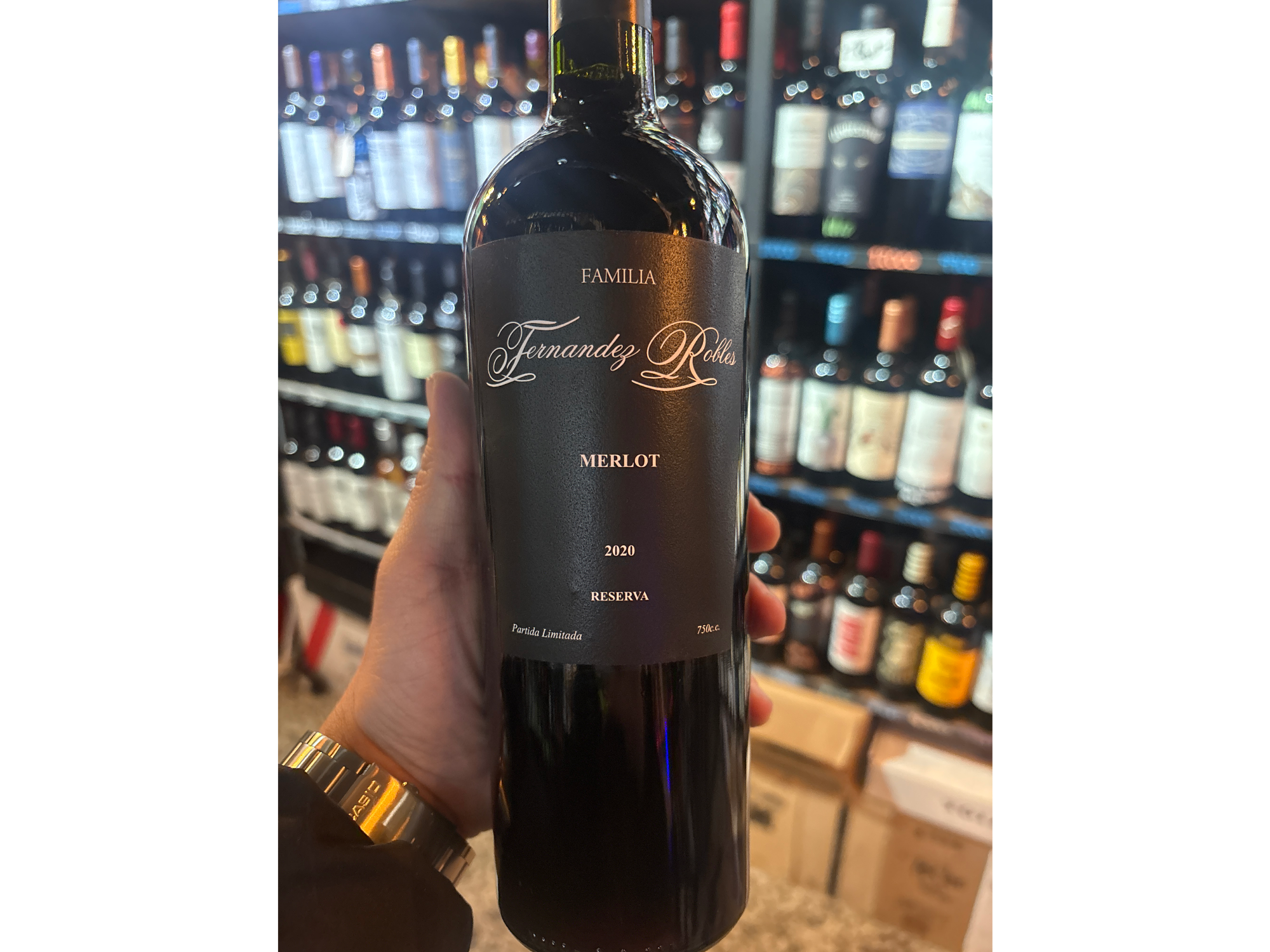 FERNÁNDEZ ROBLES MERLOT 2020