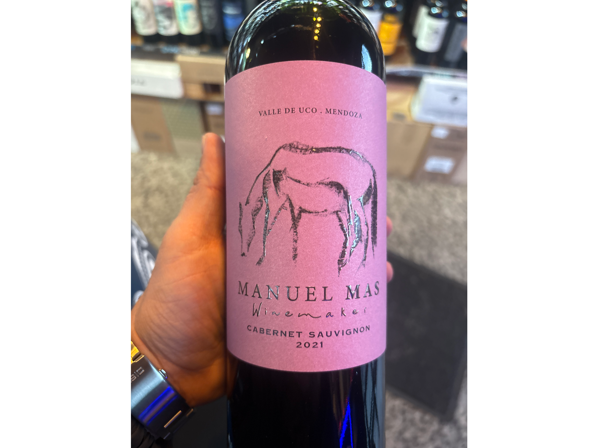 MANUEL MÁS CABERNET SAUVIGNON 2021