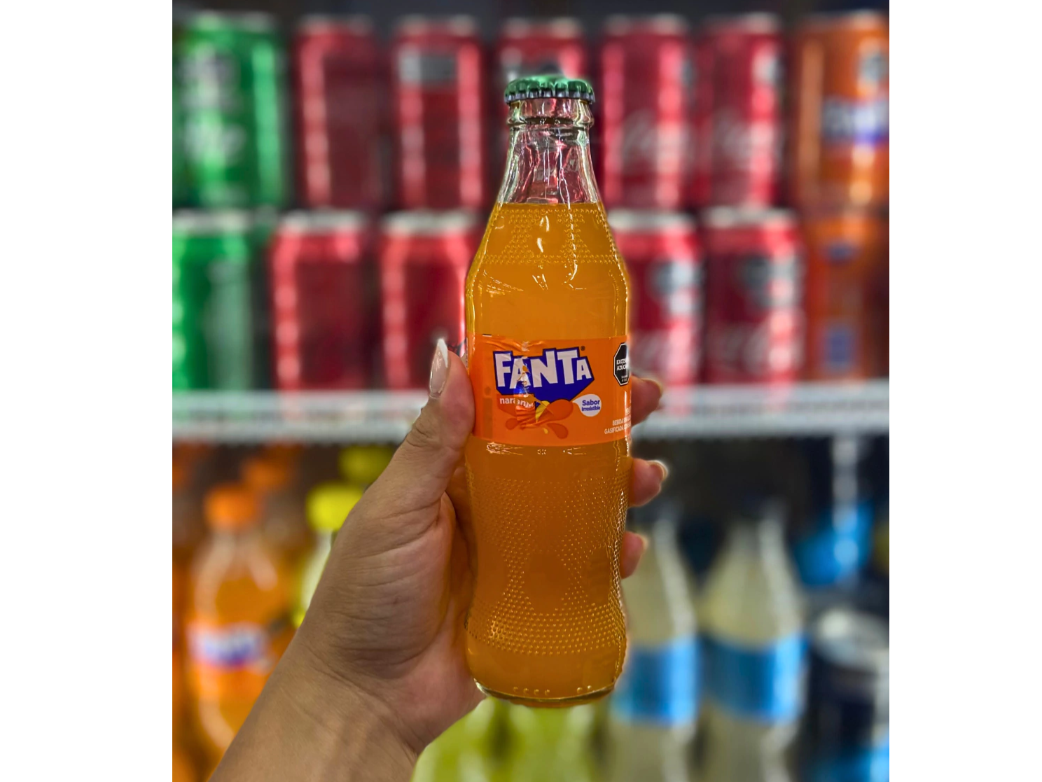 Fanta de vidrio 237ml