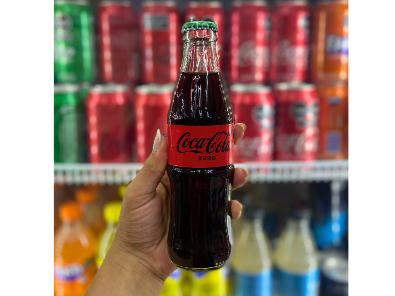 Coca Zero de vidrio 237ml
