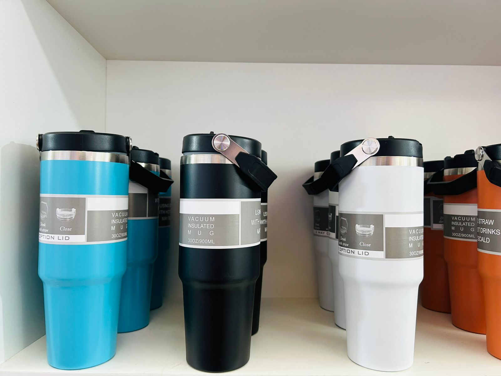 VASO HOPPY 700ml TAPA CON MANIJA "STANLEY" - COD.: 1934