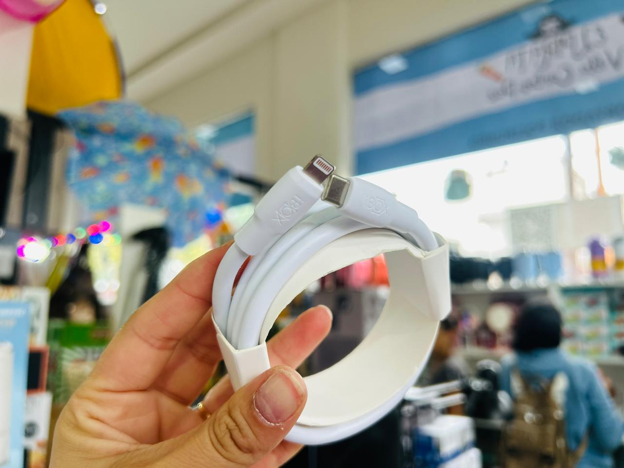 CABLE IBOX DE C A LIGHTNING PD 20W IX-20 - COD.: 2602