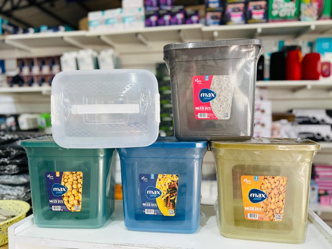 TUPPER "MULTI BOX" 7lt "MAX PLAST" BPA FREE - COD.: 1904