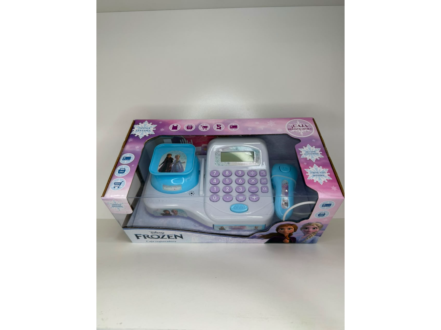 CAJA REGISTRADORA CON ACCESORIOS "DISNEY TINY" COD-2900