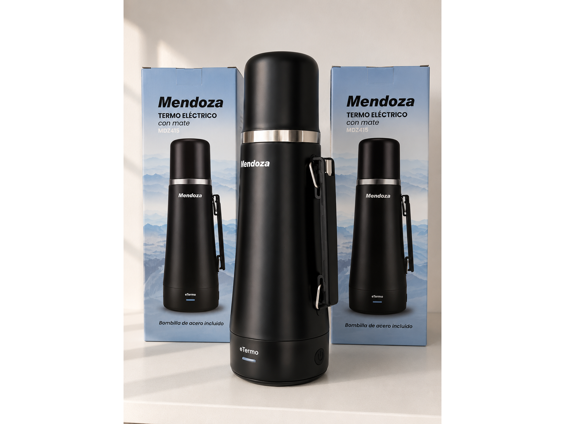 TERMO ELECTRICO CON MATE "MENDOZA" MDZ415 COD-2730