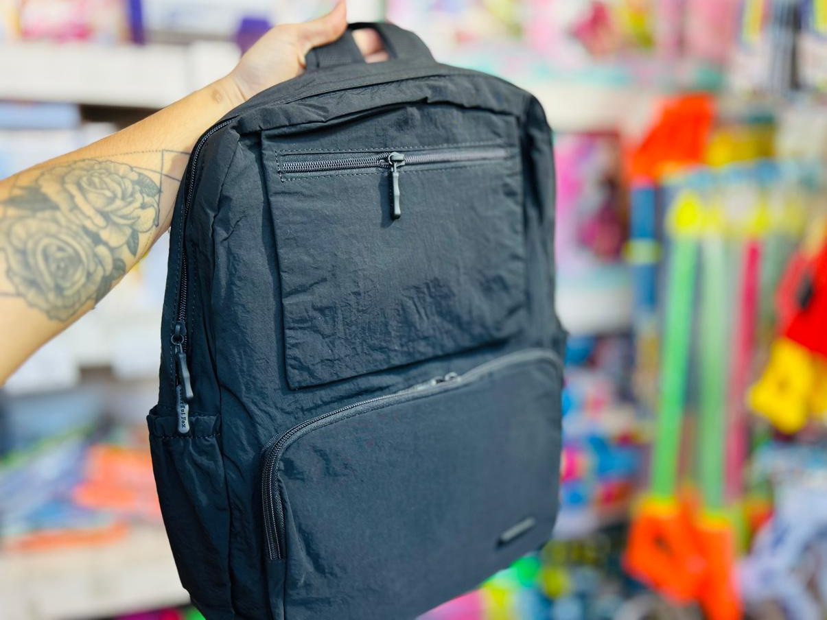 MOCHILA DE TELA IMPERMEABLE "COLORFUL FOX" - COD.: 2594