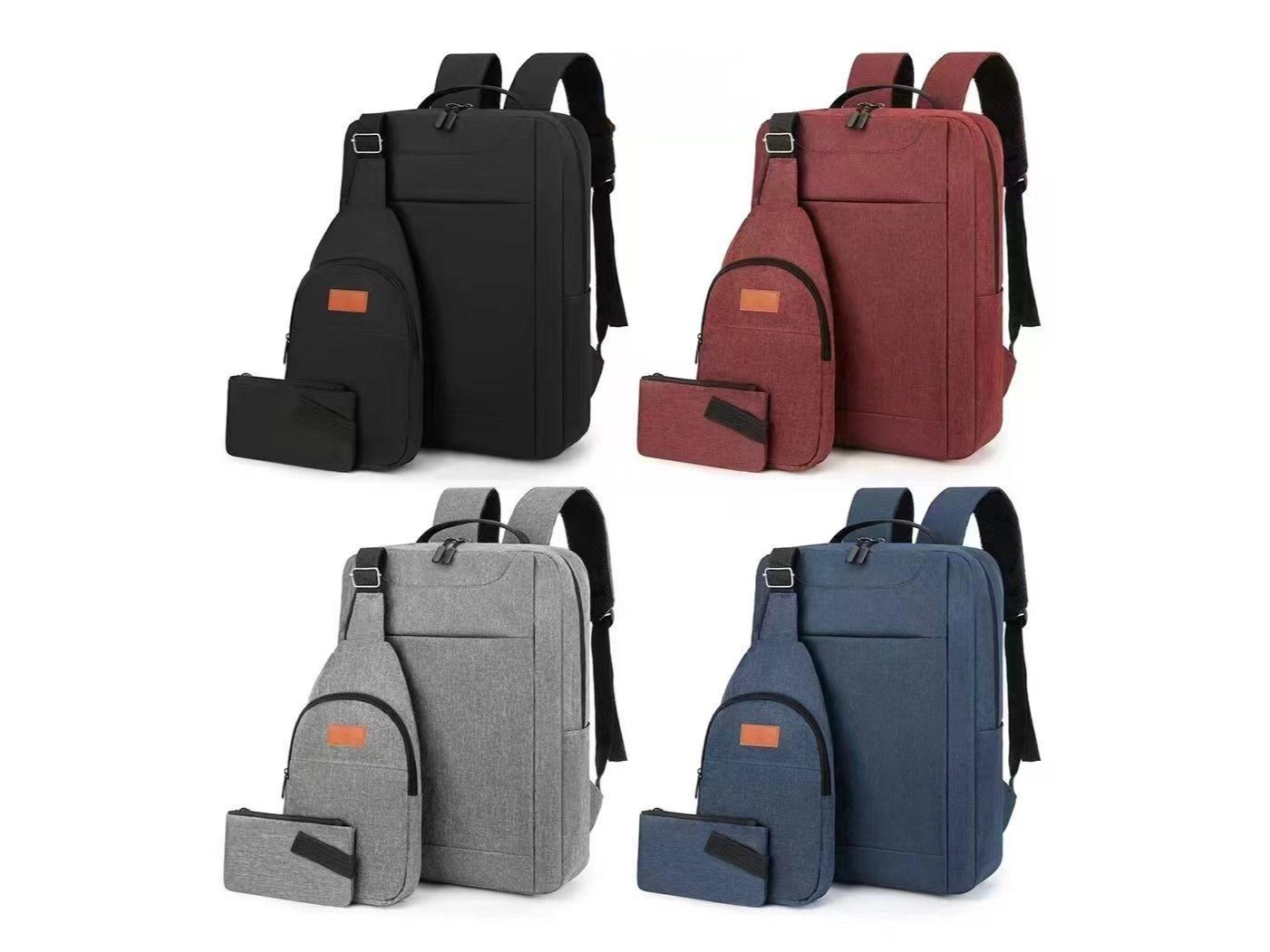 MOCHILA 3 EN 1 H&Y  "MOCHILA,MORRAL Y CARTUCHERA - COD.: 2536