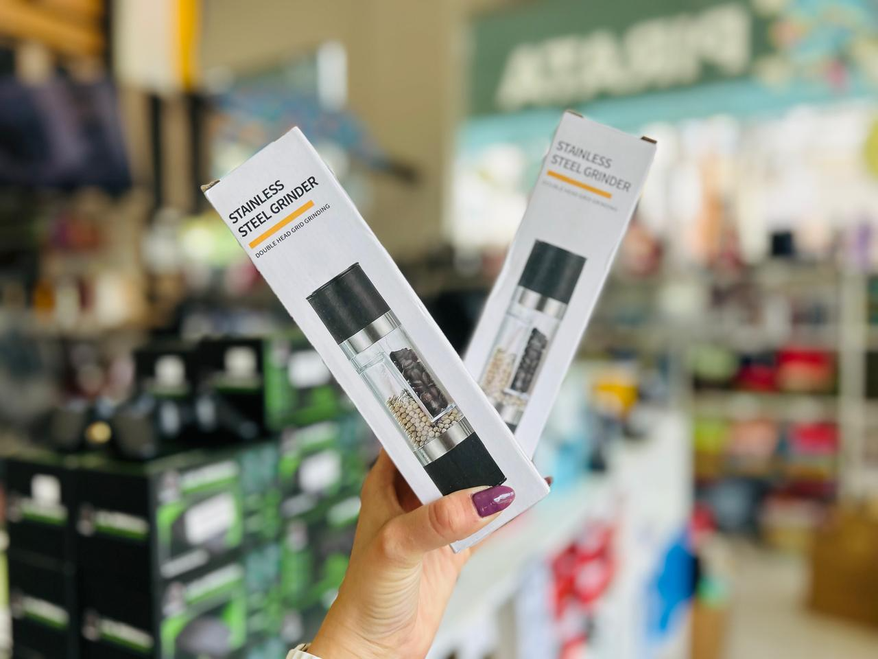 ESPECIERO/ MOLINILLO MIXTO "STAINLESS STEEL GRINDER" - COD.:2243