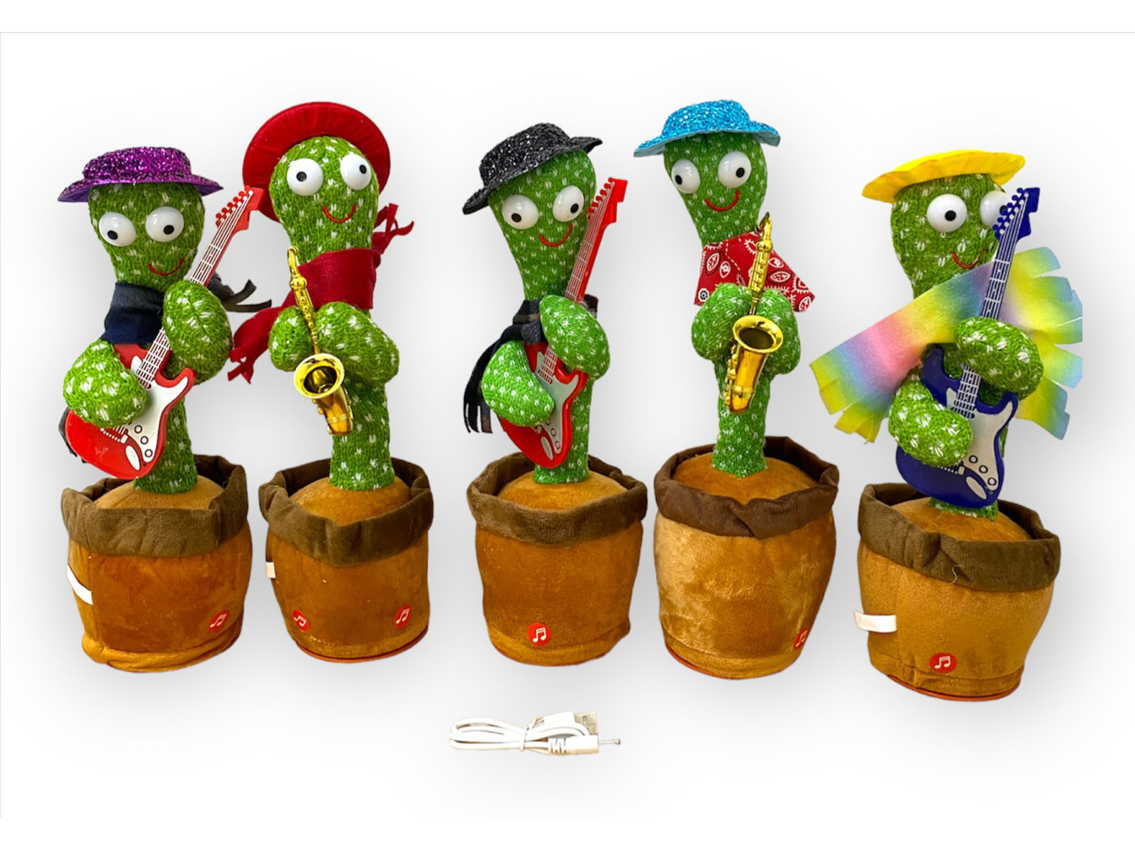 CACTUS BAILARIN CON ACCESORIOS - COD.:1336