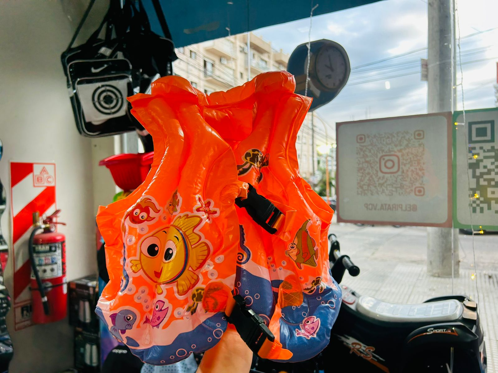 CHALECO INFLABLE "LIFE JACKET" SUMMER RING - COD.: 2472