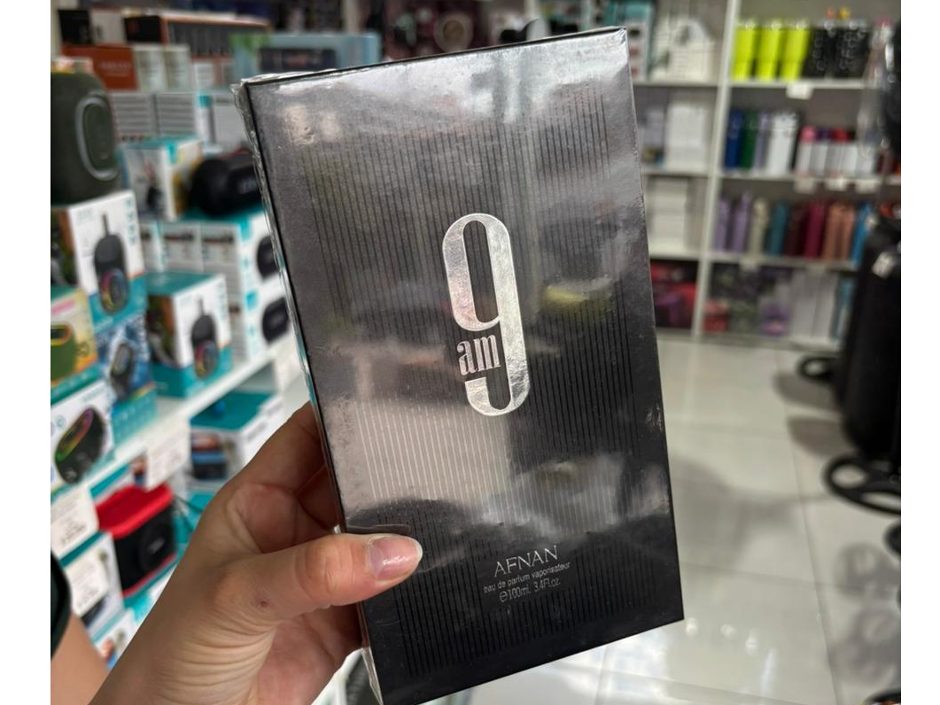 PERFUME "9 AM " AFNAN CAJA NEGRA- COD.:2612