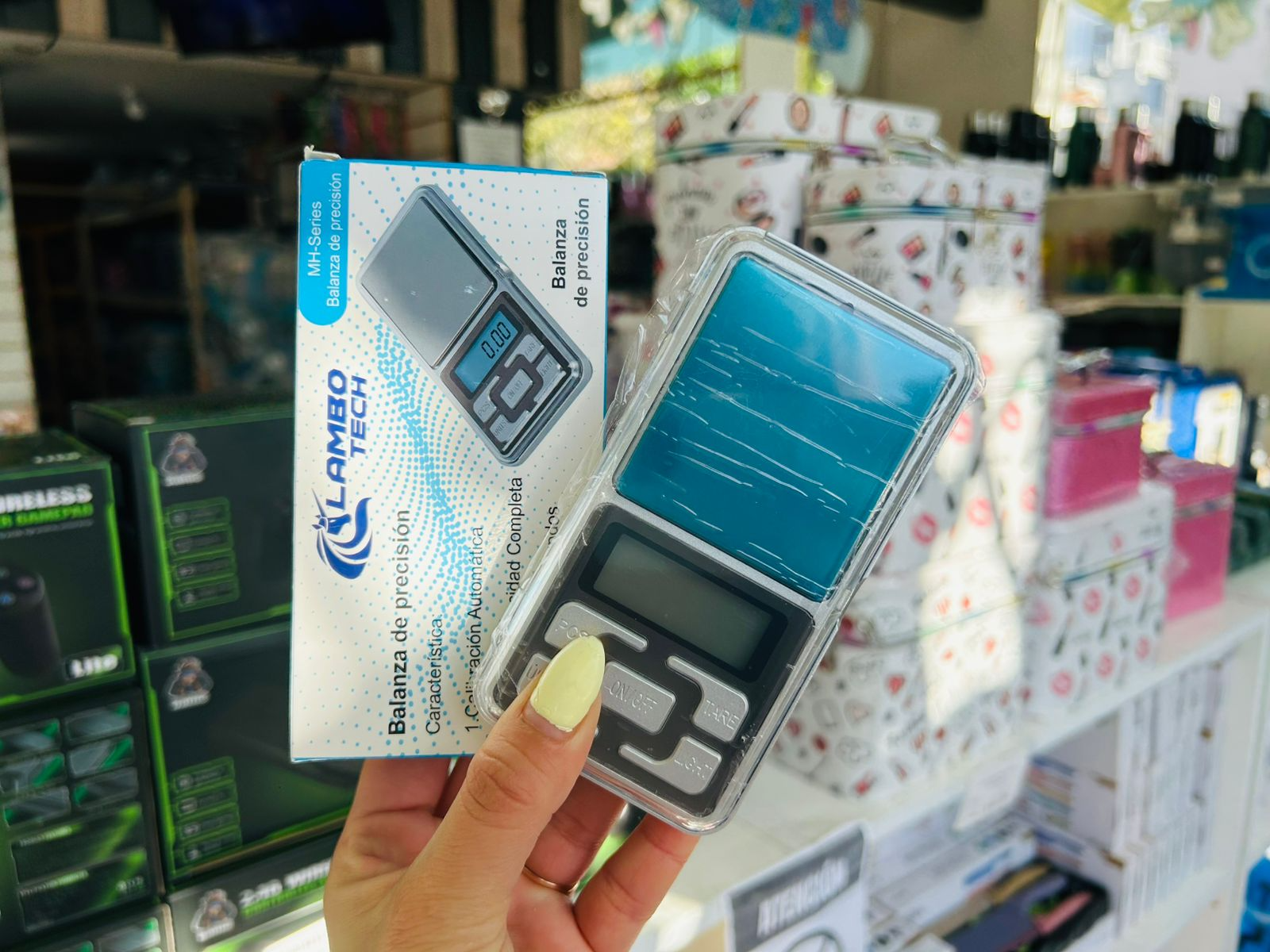 BALANZA GRAMERA "LAMBOTECH" MH 500grs. -  COD.: 799