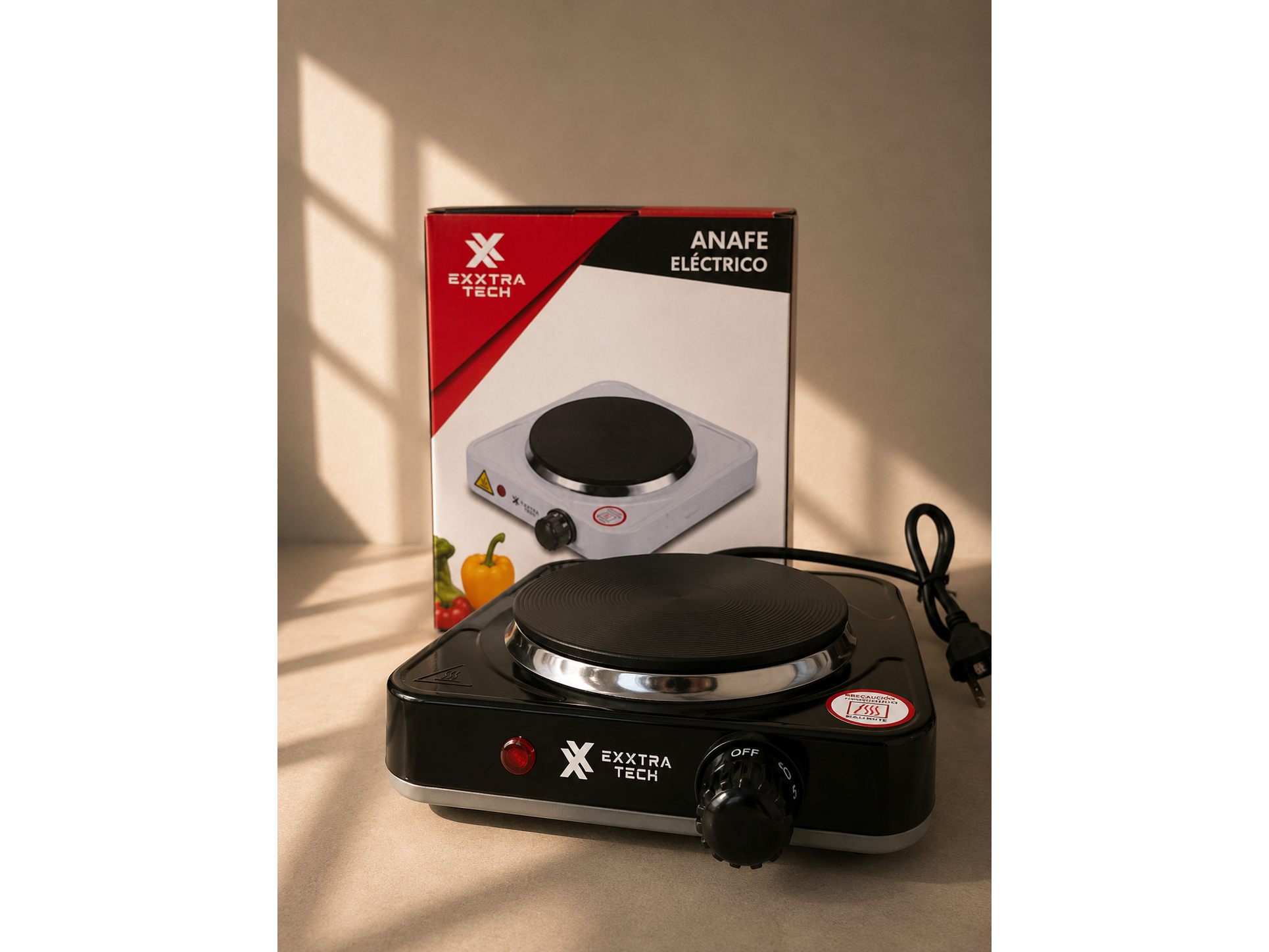 ANAFE ELECTRICA SIMPLE"EXXTRA TECH Y OGAAN"  - COD.: 266