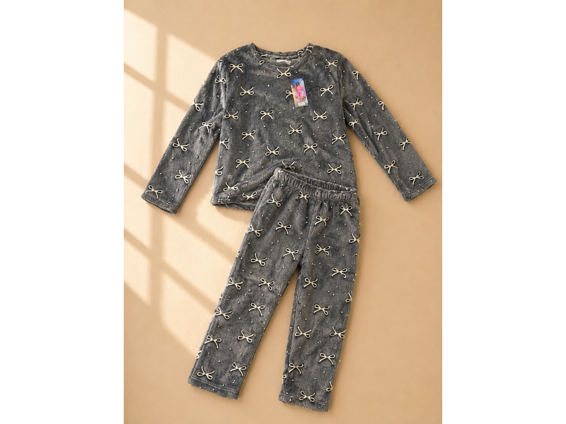 PIJAMA DE MUJER PELO DE MONO VARIOS MODELOS "LINDA LUNA" - COD.: 1856