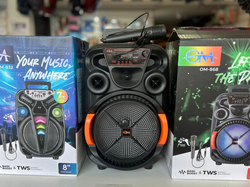 PARLANTE OM "O-832" "8" CON MICROFONO TWS YOUR MUSIC- COD.: 2335