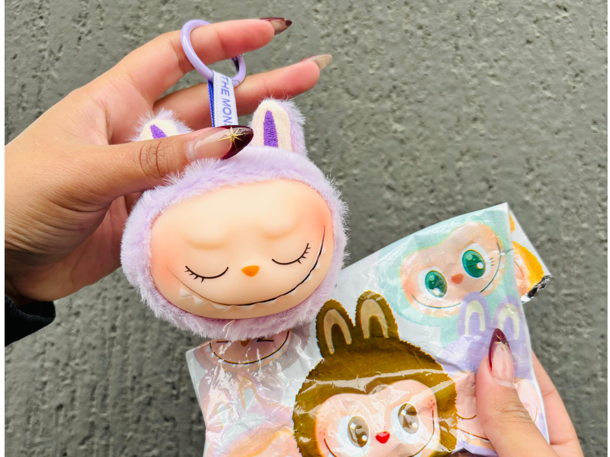 SORPRESITA "LABUBU" CABEZA LLAVERO - COD.: 1921