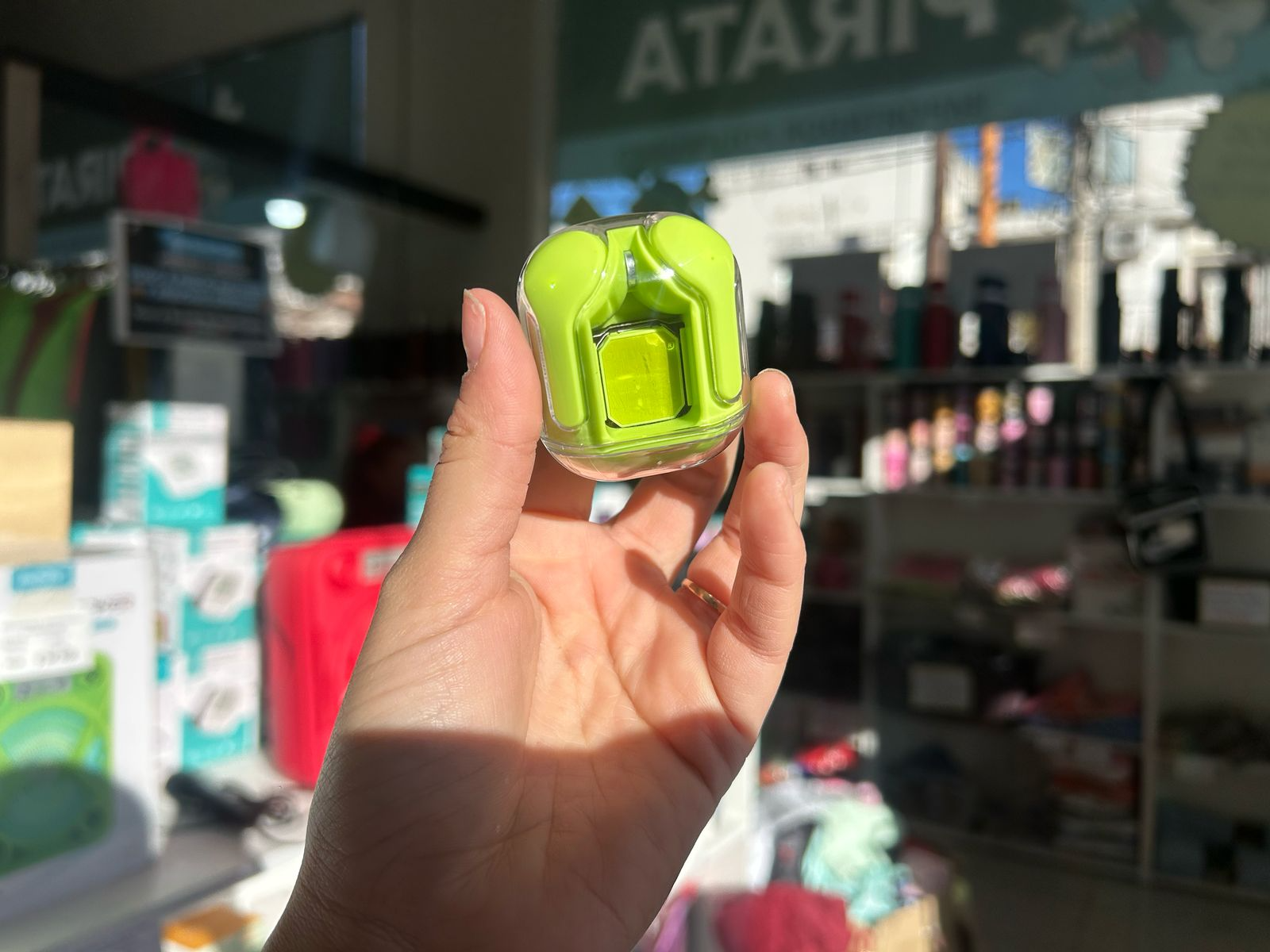 AURICULARES "ULTRAPOOS" HK3 CAJITA TRANSPARENTE  - COD.: 2232